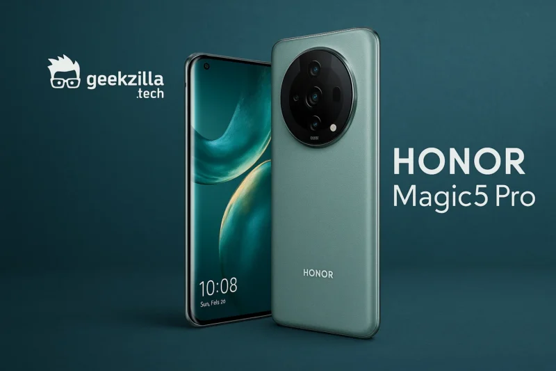 Geekzilla.tech Honor Magic 5 Pro Review: Innovation Meets Power
