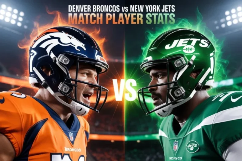 Denver Broncos vs New York Jets Match Player Stats